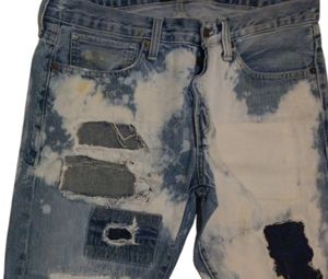FOURTH OR NOVEMBER distressed jeans